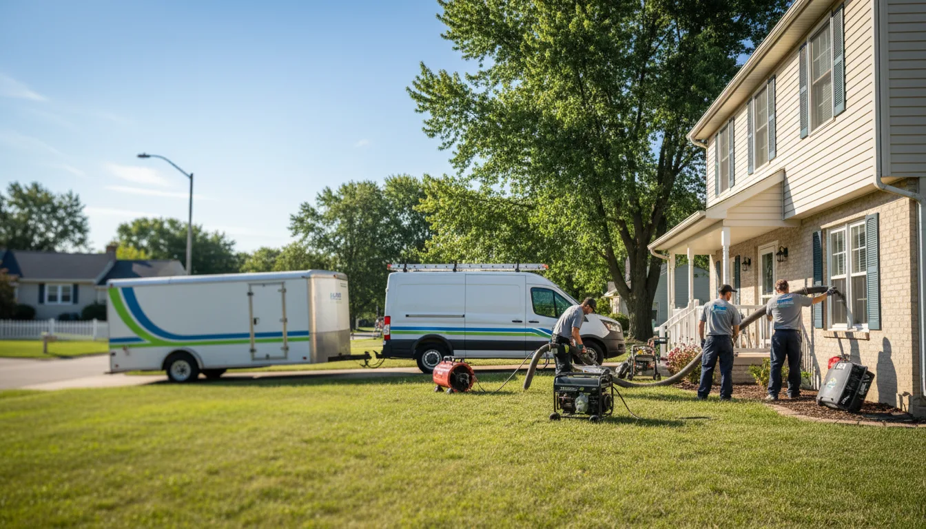 Flooded Basement Restoration And Cleanup With Repair in Balta, ND near me